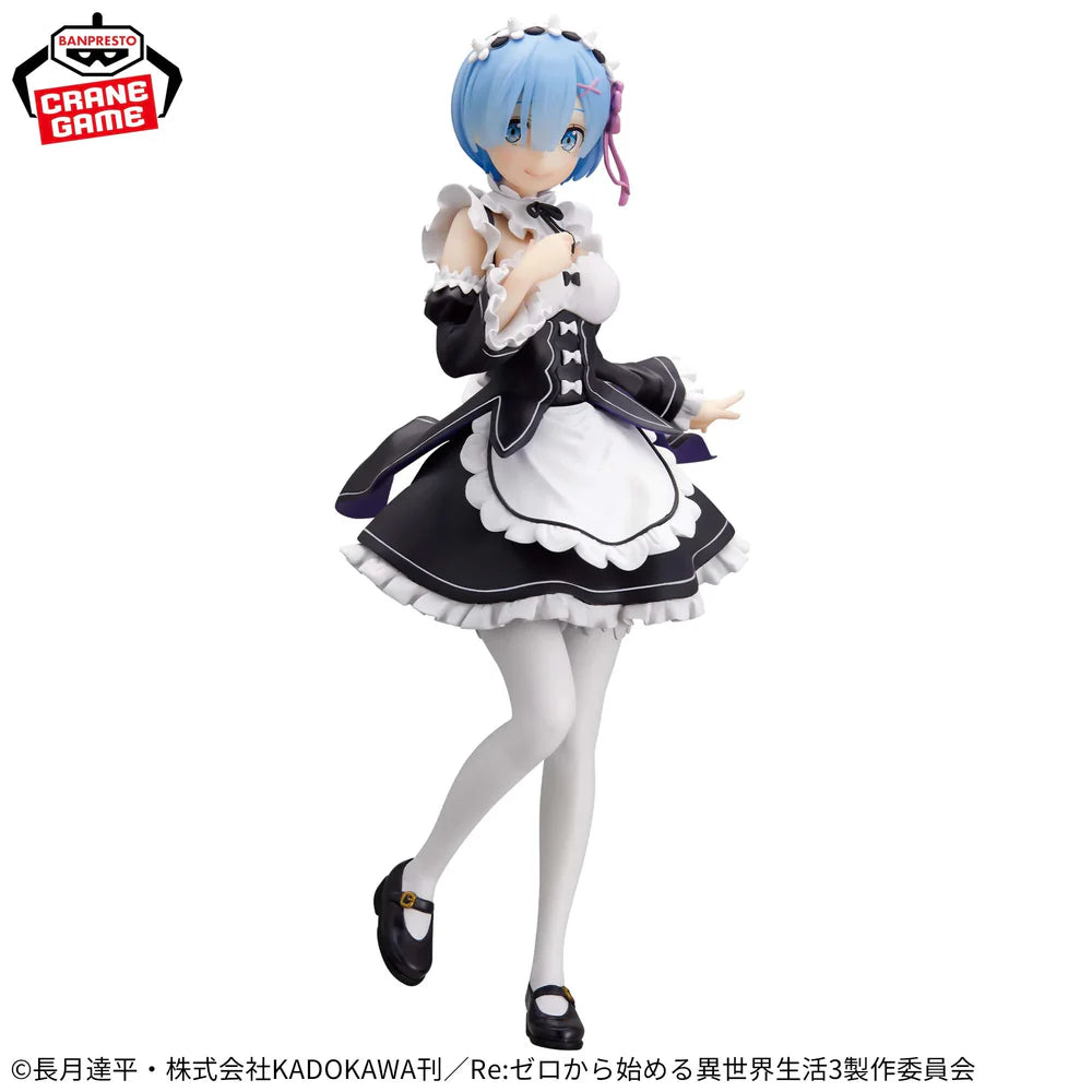 Re:Zero − Starting Life in Another World - Figurine Rem Glitter & Glamours Maid Ver.