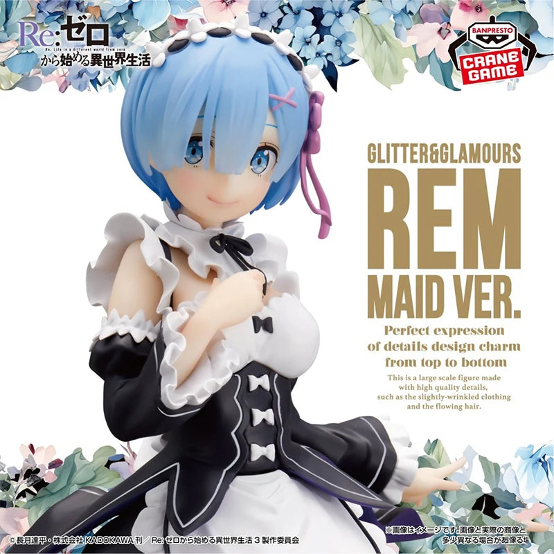 Re:Zero − Starting Life in Another World - Figurine Rem Glitter & Glamours Maid Ver.