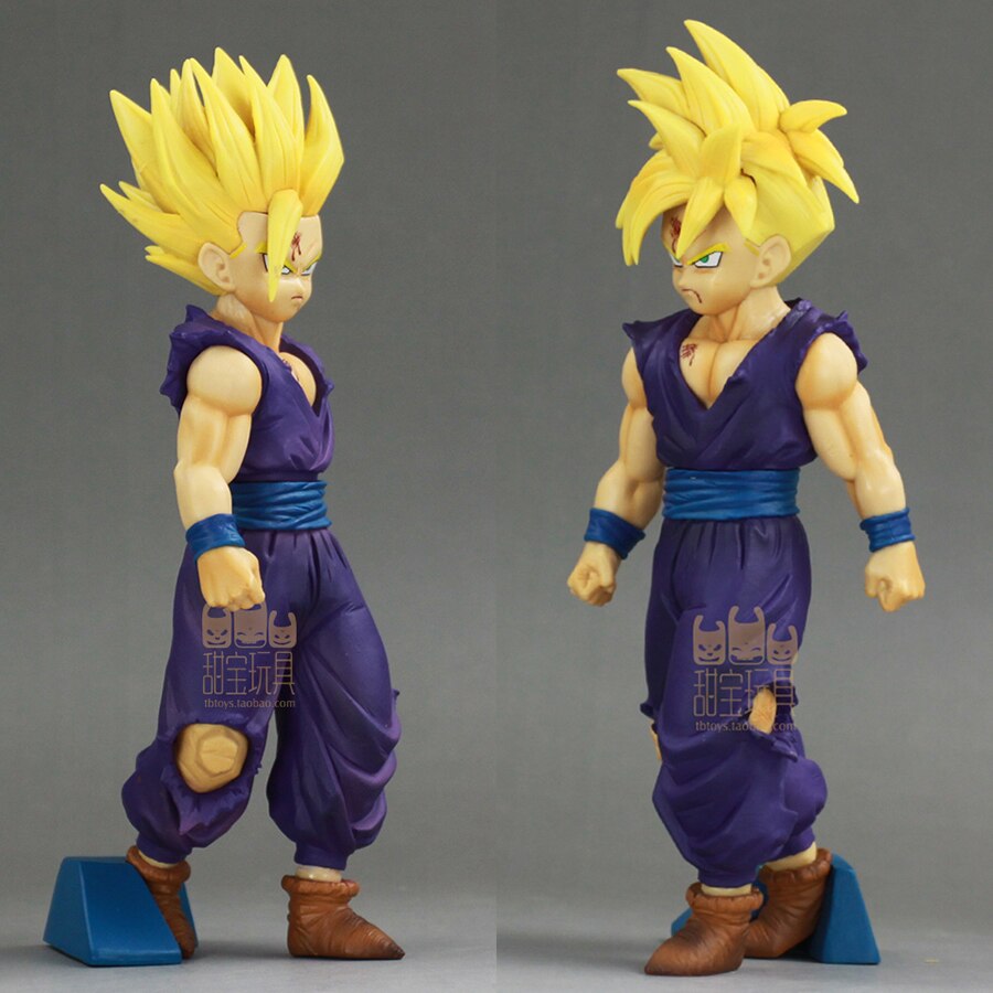 Original Banpresto Anime Dragon Ball Z Solid Edge Works Super Saiyan 2 Gohan Action Figure Collectible Model Toys Figurals