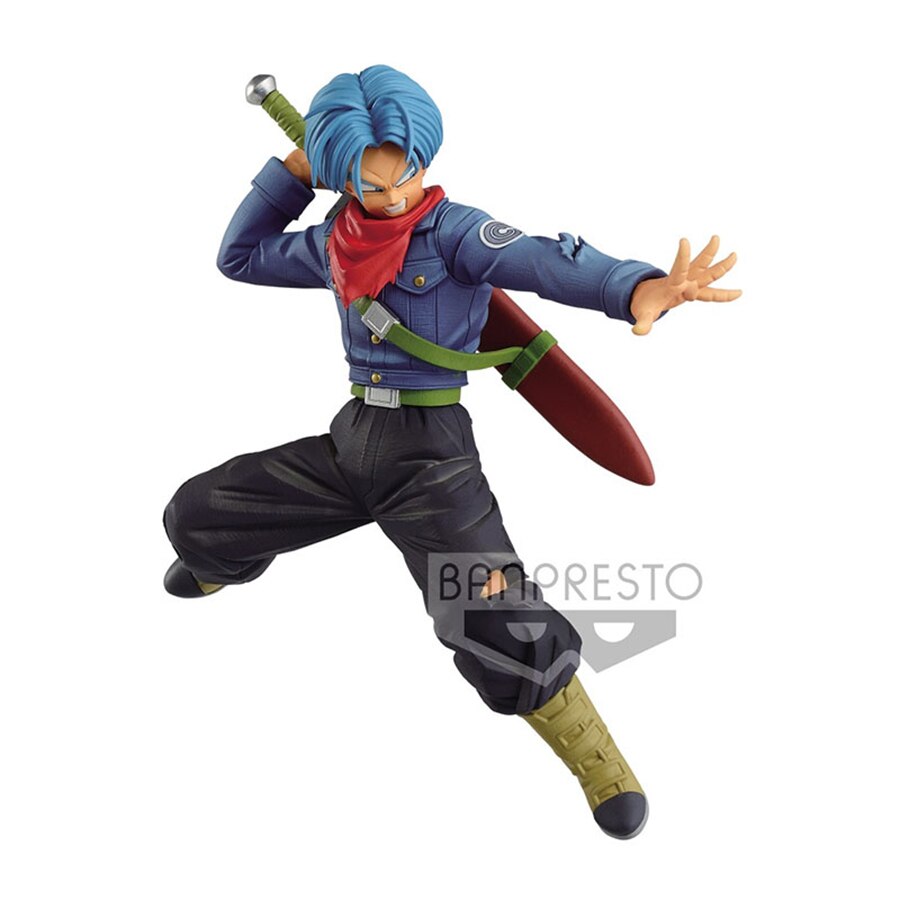 Original Banpresto Dragon Ball Super Chousenshi Retsuden II SSGSS Vegeta Trunks Action Figure Toys Model Figurals Brinquedos