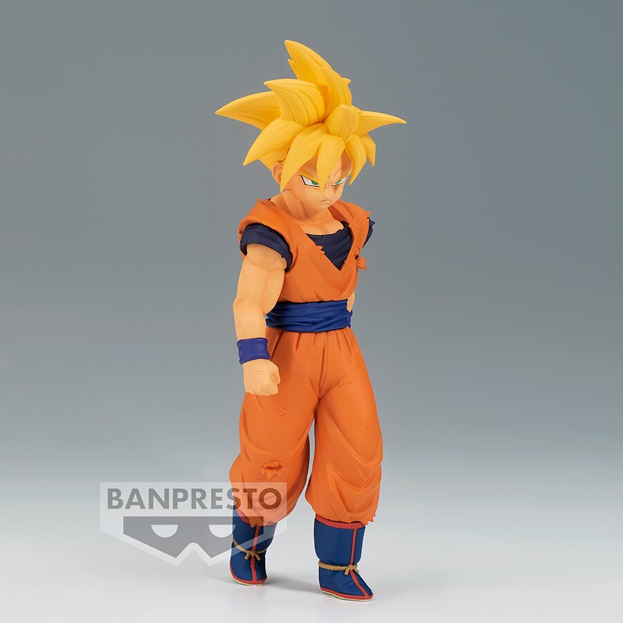 Original Banpresto Anime Dragon Ball Solid Edge Works Super Saiyan 2 Gohan Action Figures Bandai Figurals Collectible Model Toys