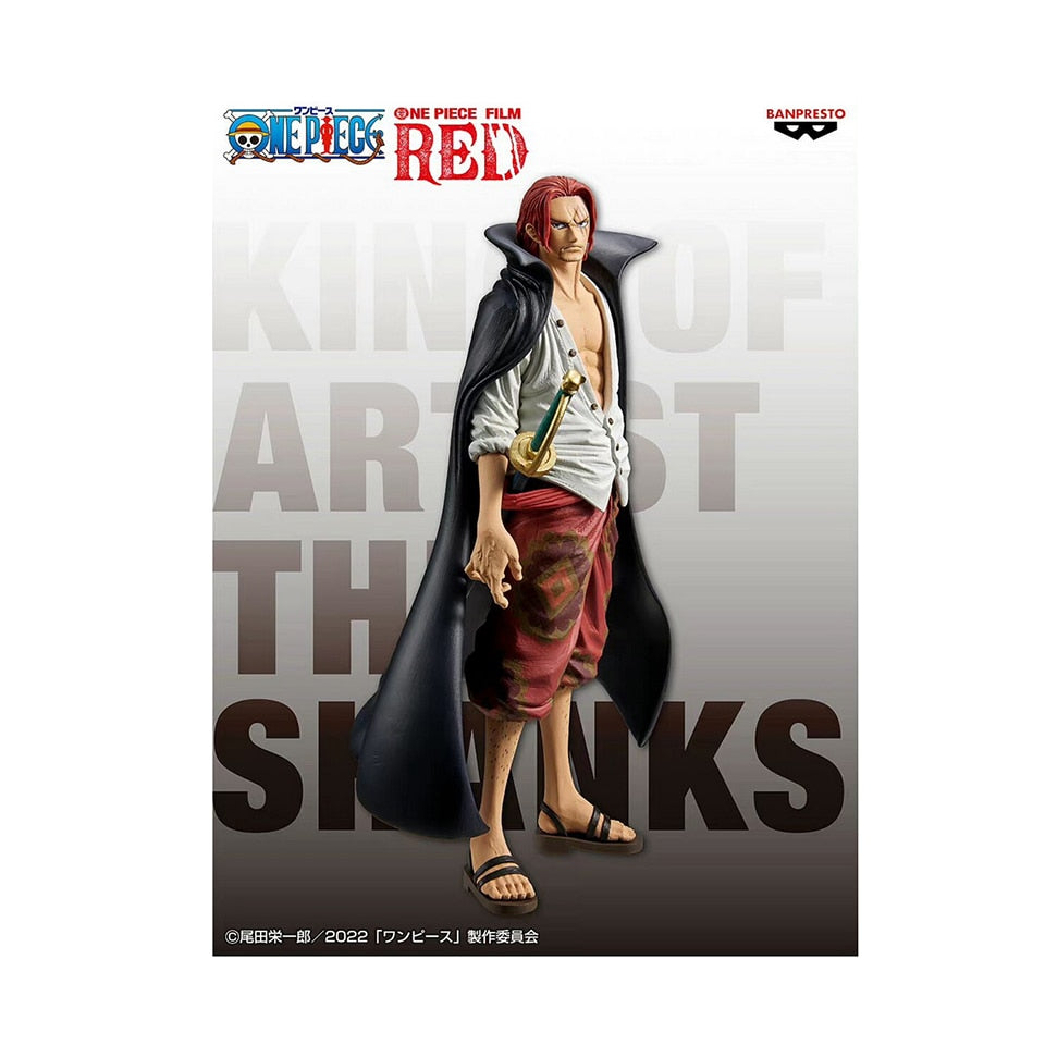 One Piece Figurine Shanks King Of Artist Film Red