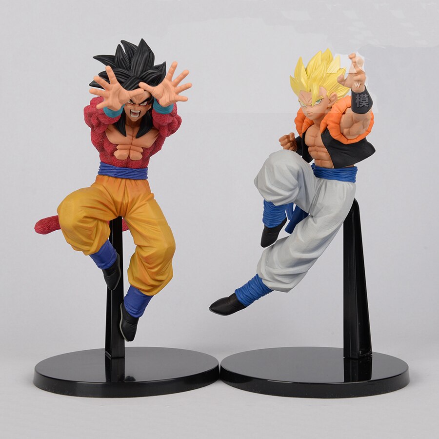 Original Banpresto Dragon Ball Super FES vol.15 SSJ4 Goku Gogeta Action Figure Collectible Model Doll Toys Figurals Brinquedos