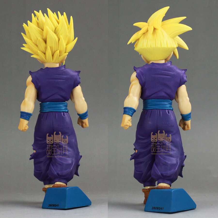 Original Banpresto Anime Dragon Ball Z Solid Edge Works Super Saiyan 2 Gohan Action Figure Collectible Model Toys Figurals