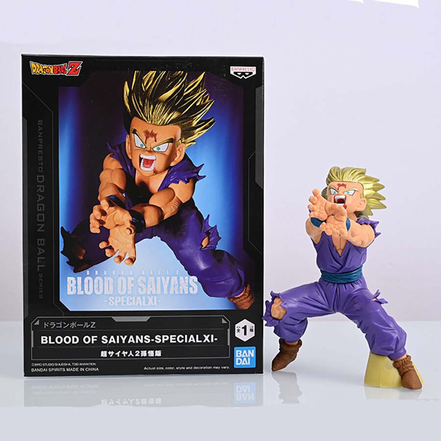 Original Banpresto Anime Dragon Ball Z BOS SPECIAL Ⅺ Gohan Action Figure Collection Model Toys Figurals Brinquedos