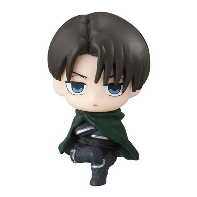 Shingeki no Kyojin - Hugcot Gashapon Eren Hansi Livai Mikasa Armin