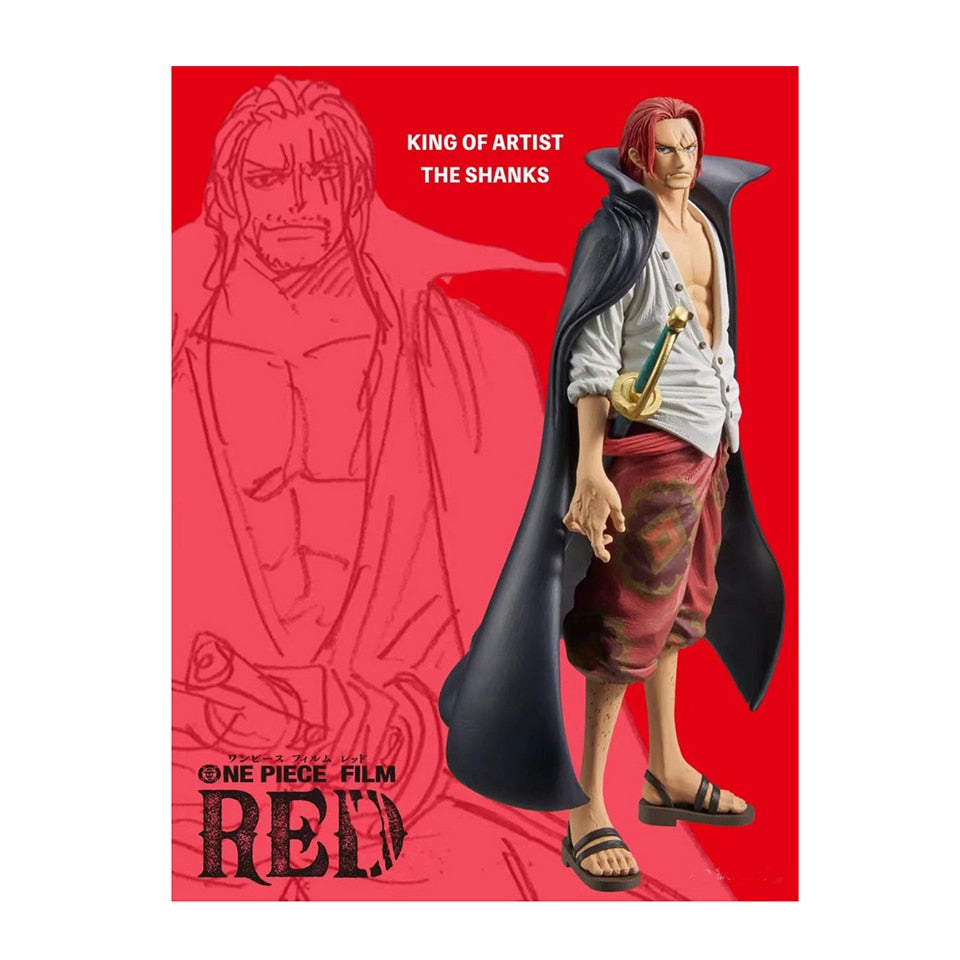 One Piece Figurine Shanks King Of Artist Film Red