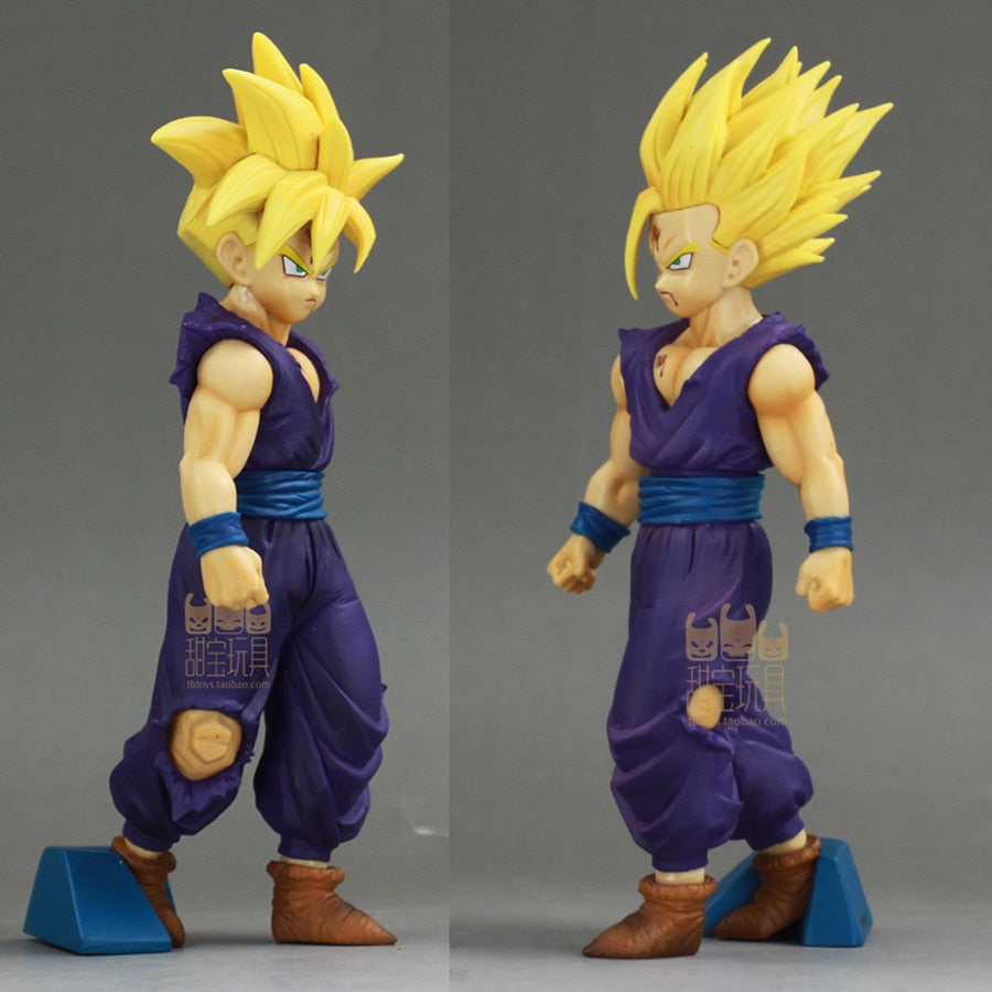 Original Banpresto Anime Dragon Ball Z Solid Edge Works Super Saiyan 2 Gohan Action Figure Collectible Model Toys Figurals