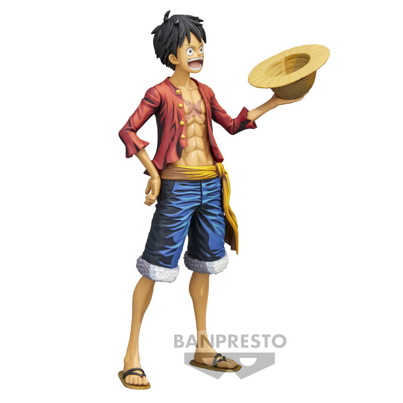 One Piece - Figurine Monkey D Luffy Grandista Nero Manga Dimensions