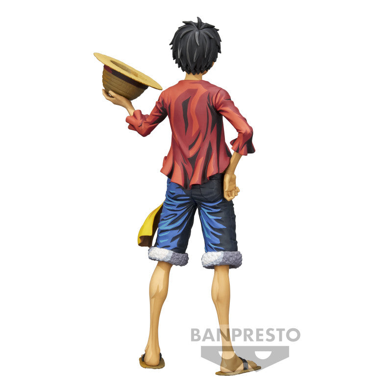 One Piece - Figurine Monkey D Luffy Grandista Nero Manga Dimensions
