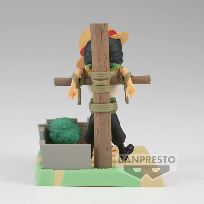 One Piece - Figurine Monkey D Luffy & Roronoa Zoro WCF Log Stories