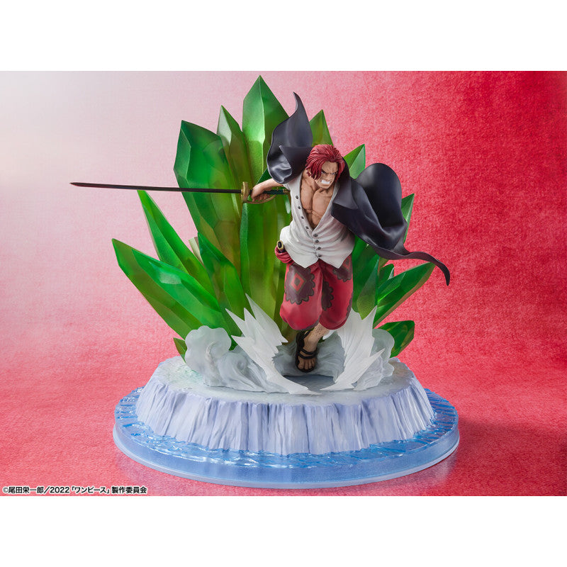 One Piece - Figurine Uta & Shanks Figuarts Zero Extra Battle Film Red Ver.