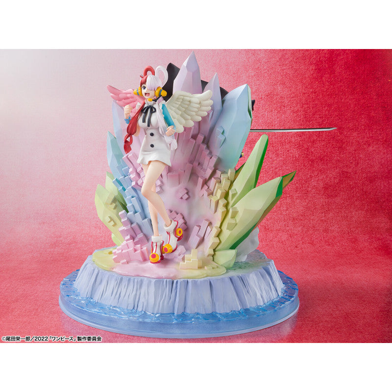 One Piece - Figurine Uta & Shanks Figuarts Zero Extra Battle Film Red Ver.