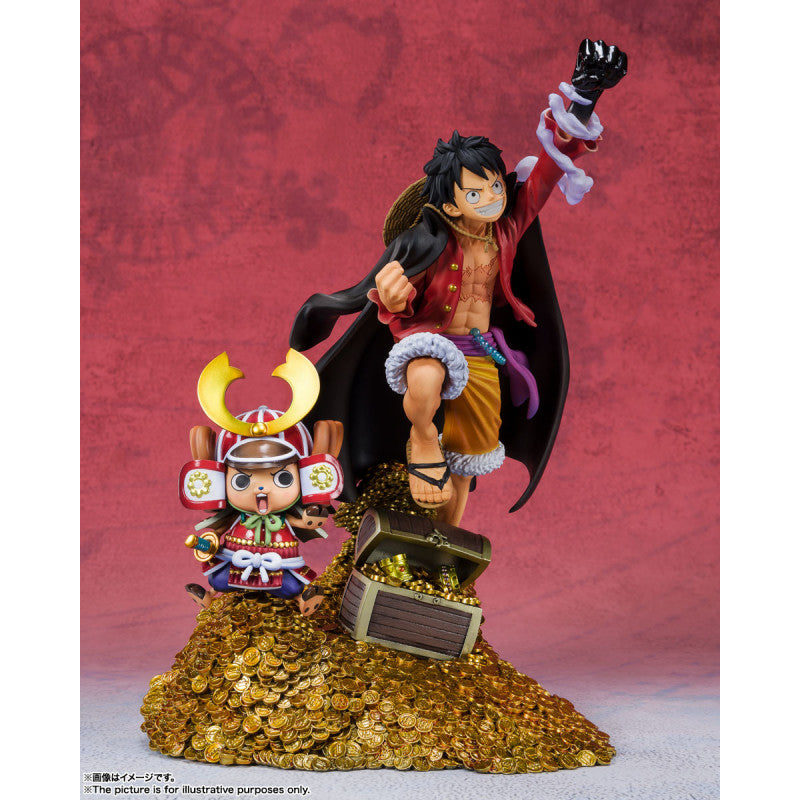 One Piece - Figurines Monkey D Luffy & Tony Tony Chopper Figuarts Zero WT100