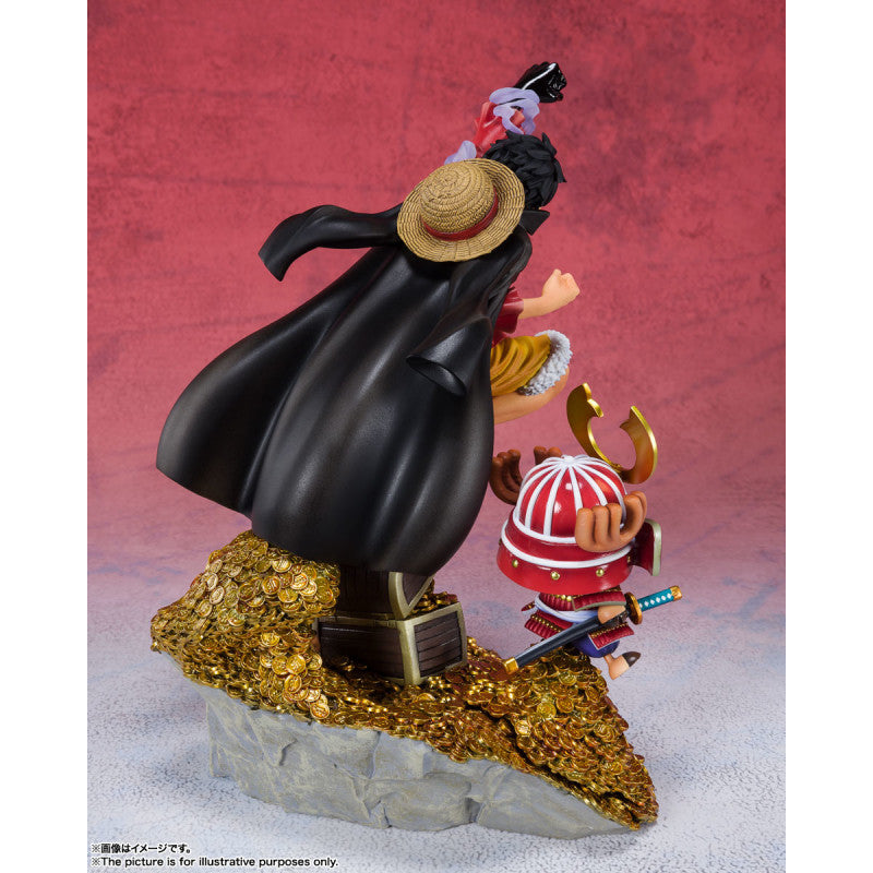 One Piece - Figurines Monkey D Luffy & Tony Tony Chopper Figuarts Zero WT100