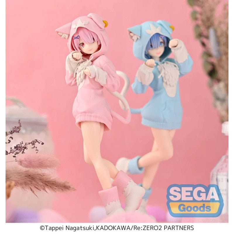 Re Zero Starting Life in Another World - Figurine Ram Luminasta Dai Seirei Puck Ver.