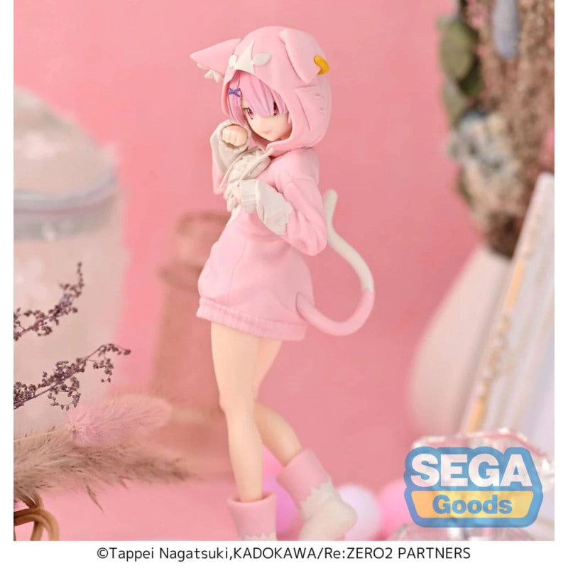 Re Zero Starting Life in Another World - Figurine Ram Luminasta Dai Seirei Puck Ver.
