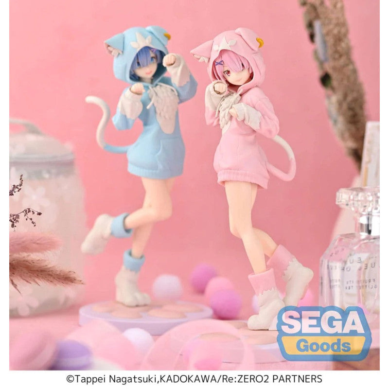 Re Zero Starting Life in Another World - Figurine Ram Luminasta Dai Seirei Puck Ver.