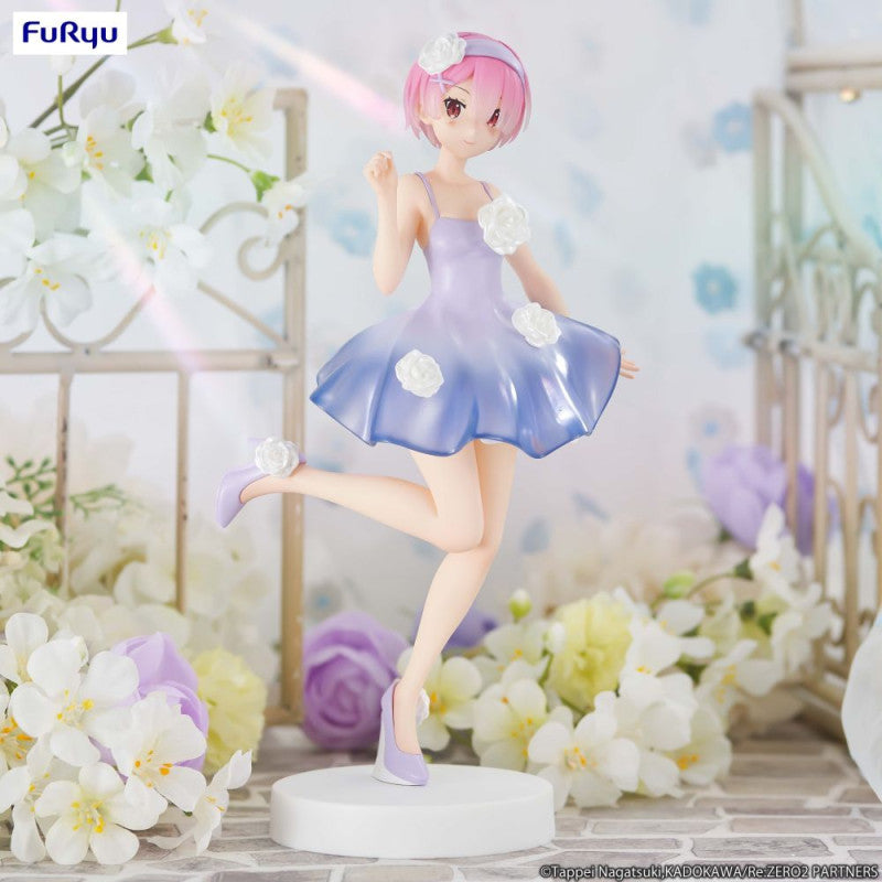 Re Zero Starting Life in Another World - Figurine Ram Trio-Try-iT Flower Dress