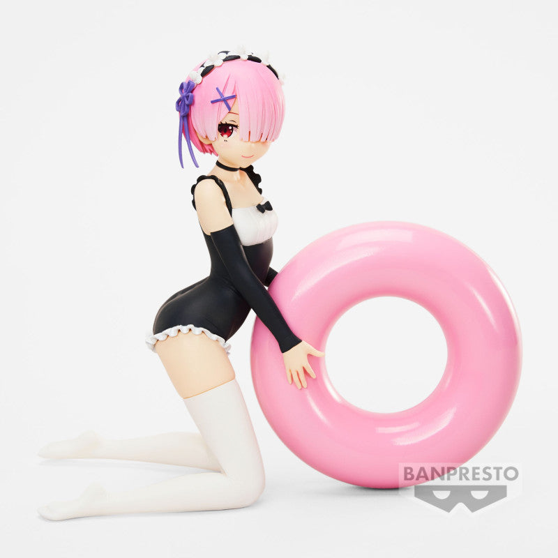 Re Zero Starting Life In Another World - Figurine Ram Celestival Vivi Maid Style Ver.