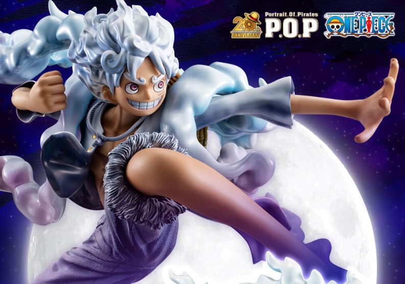 One Piece - Figurine Monkey D. Luffy Gear 5 Portrait Of Pirates Wa-Maximum