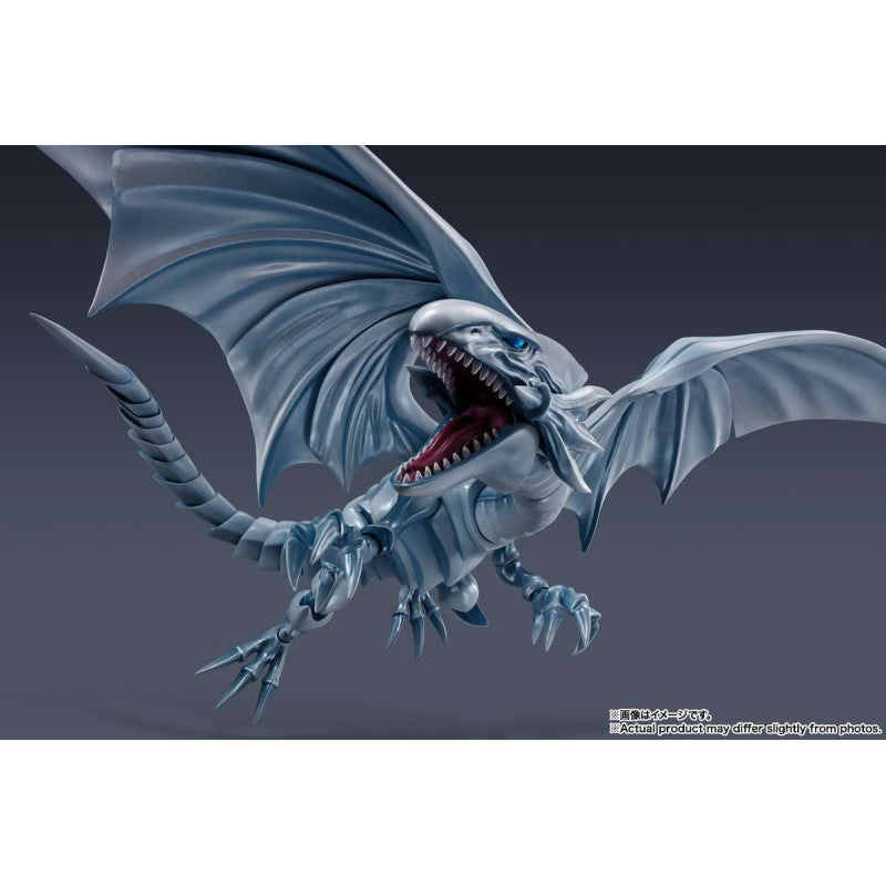 Yu-Gi-Oh ! Duel Monsters - Figurine Blue Eyes White Dragon S.H.MonsterArts