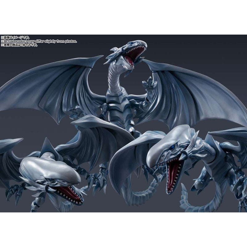 Yu-Gi-Oh ! Duel Monsters - Figurine Blue Eyes White Dragon S.H.MonsterArts
