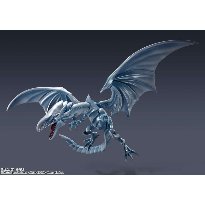Yu-Gi-Oh ! Duel Monsters - Figurine Blue Eyes White Dragon S.H.MonsterArts