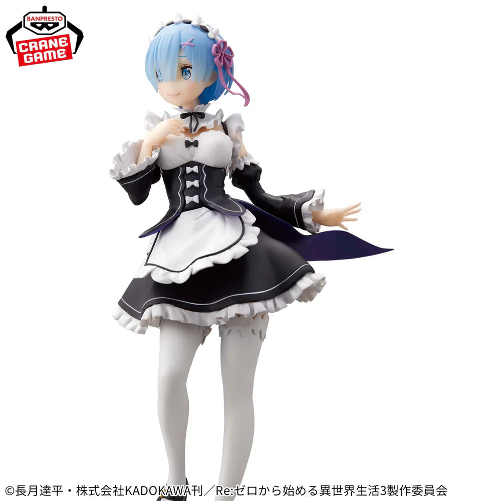 Re:Zero − Starting Life in Another World - Figurine Rem Glitter & Glamours Maid Ver.