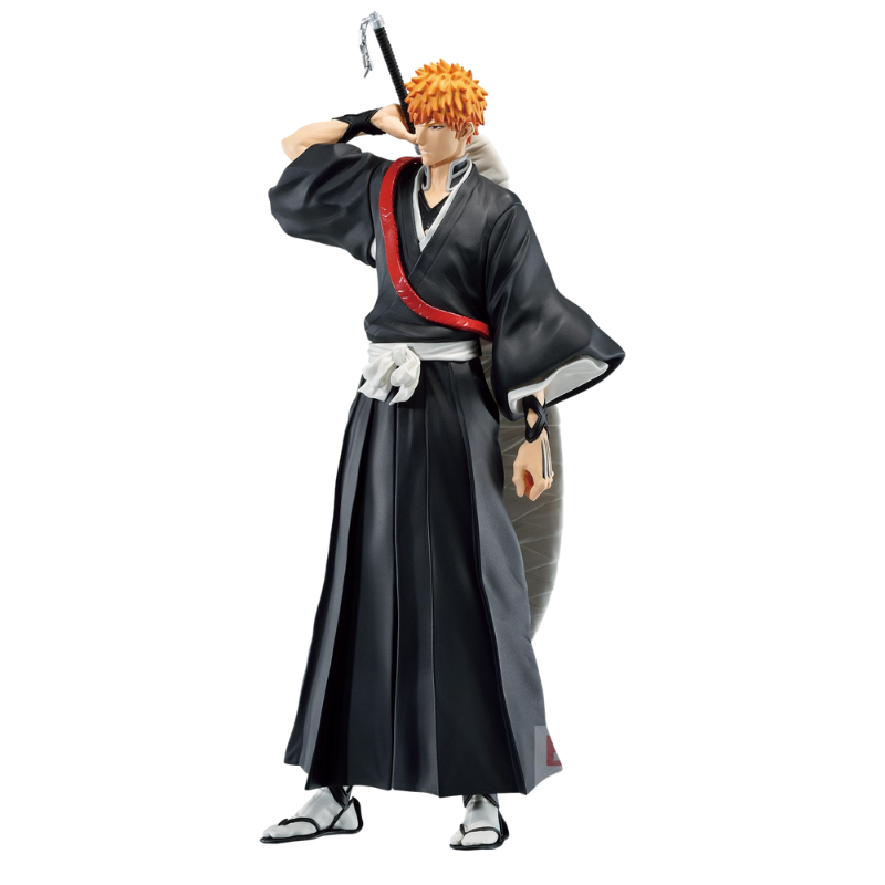 BLEACH Figurine SOLID AND SOULS Kurosaki Ichigo 17cm