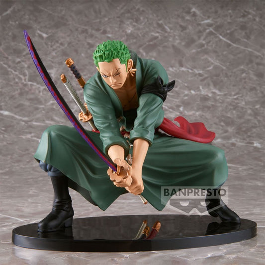 One Piece – Figurine Roronoa Zoro Scultures Big Banpresto Figure Colosseum 4 Vol.3