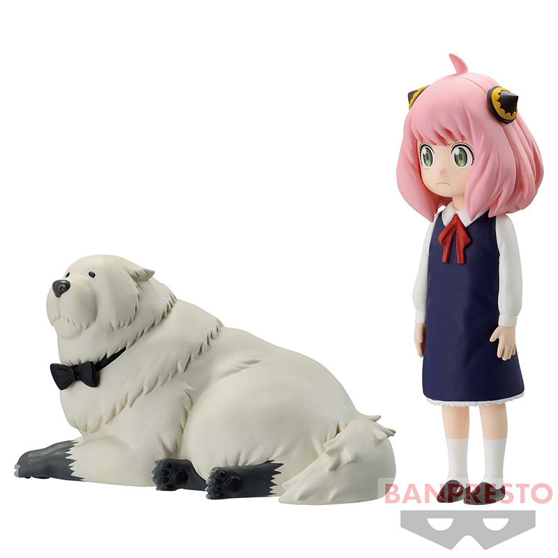 SPY × FAMILY – FIGURINE ANYA FORGER & BOND FORGER FAMILY PHOTO
