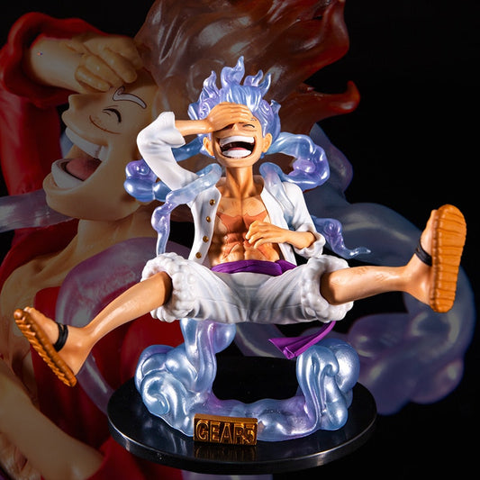 One Piece Figurine Luffy Gear 5 Nika le Dieu Soleil