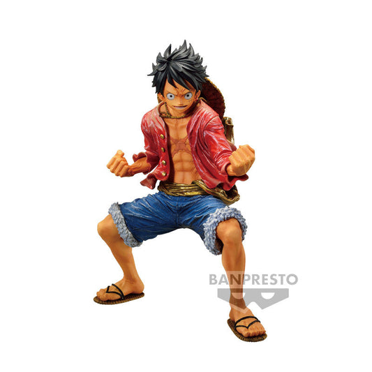 One Piece - Figurine Monkey D Luffy Banpresto Chronicle King Of Artist