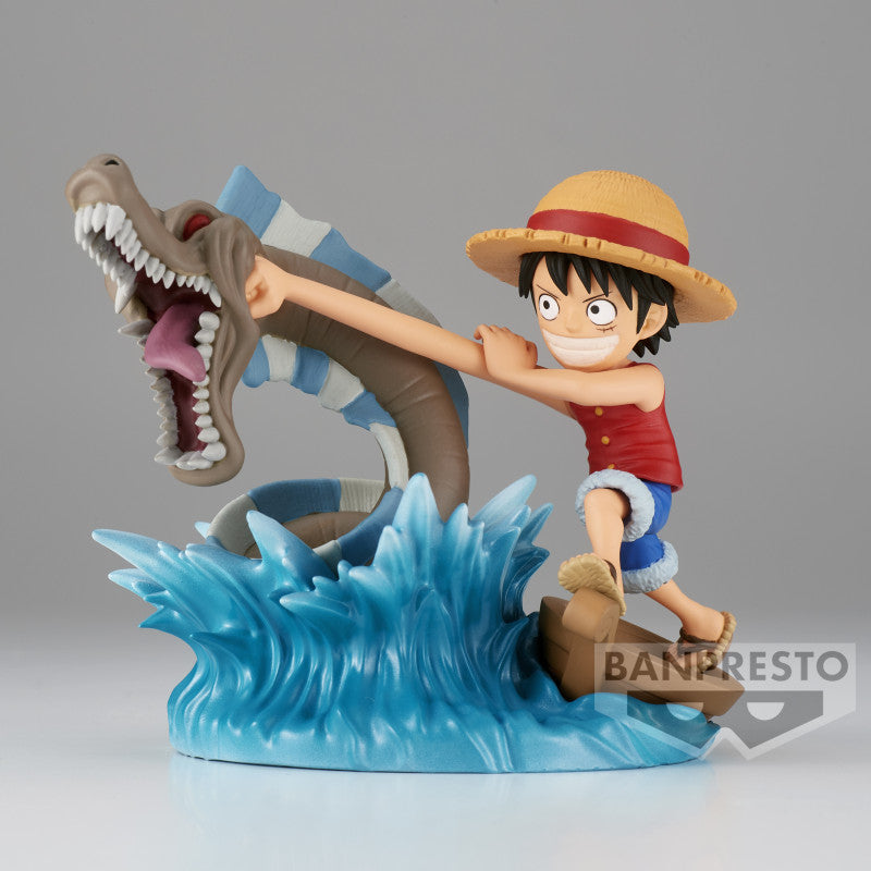 One Piece - Figurine Monkey D Luffy VS Local Sea Monster WCF Log Stories