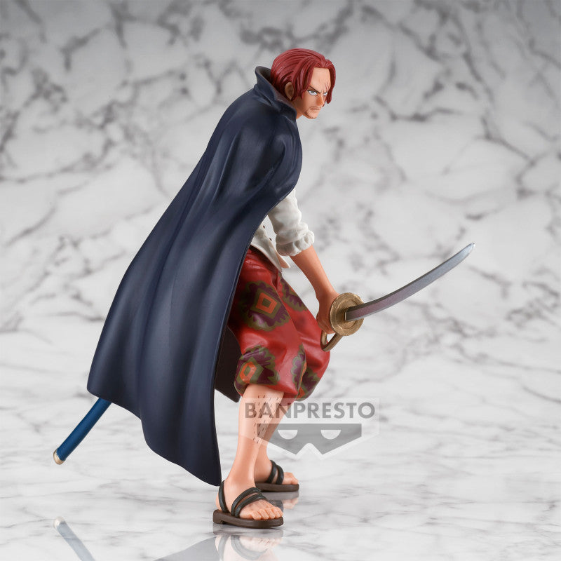 One Piece - Figurine Shanks DXF Posing One Piece Film Red
