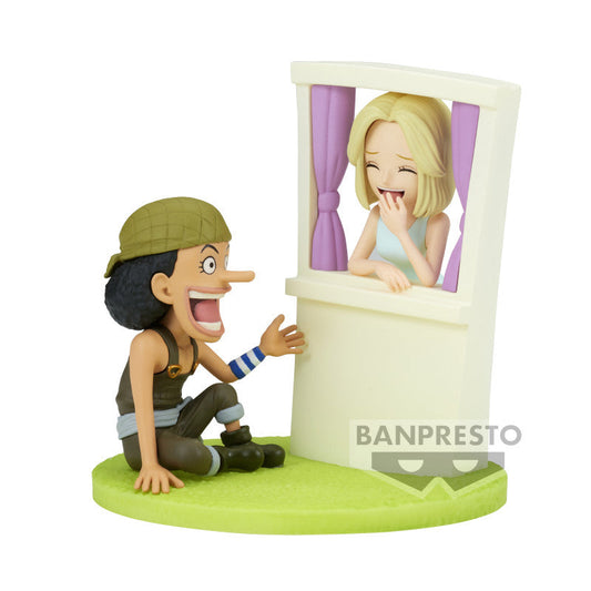 One Piece - Figurine Usopp & Kaya WCF Log Stories