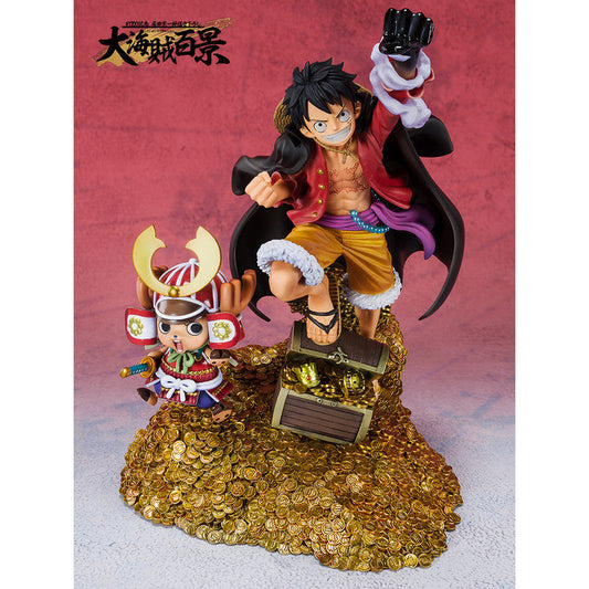 One Piece - Figurines Monkey D Luffy & Tony Tony Chopper Figuarts Zero WT100