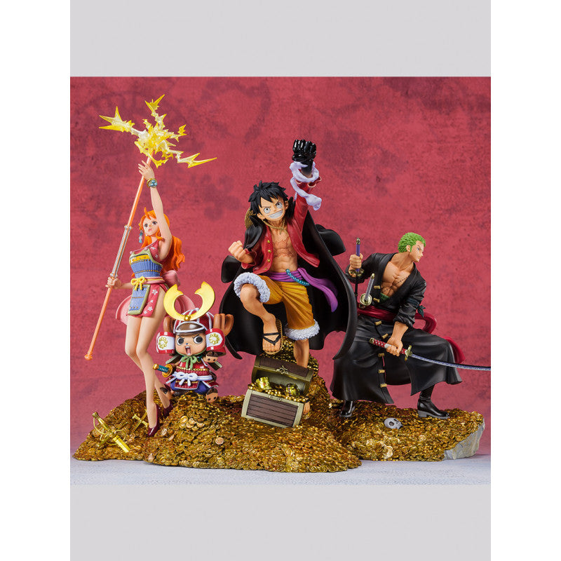 One Piece - Figurines Monkey D Luffy & Tony Tony Chopper Figuarts Zero WT100