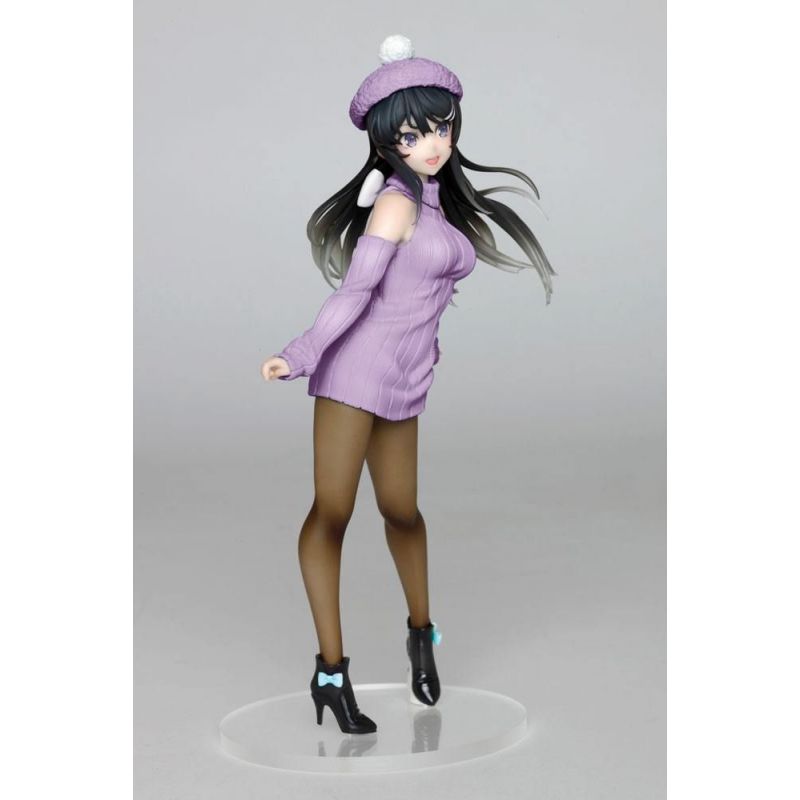 Rascal Does Not Dream of Bunny Girl Senpai - Figurine Mai Sakurajima knit one-piece ver.