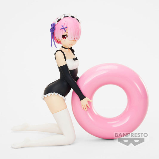 Re Zero Starting Life In Another World - Figurine Ram Celestival Vivi Maid Style Ver.
