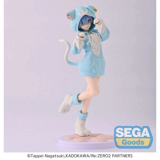 Re Zero Starting Life in Another World - Figurine Rem Luminasta Dai Seirei Puck Ver.