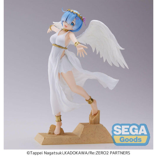 Re Zero Starting Life In Another World - Figurine Rem Super Demon Angel Ver. Luminasta