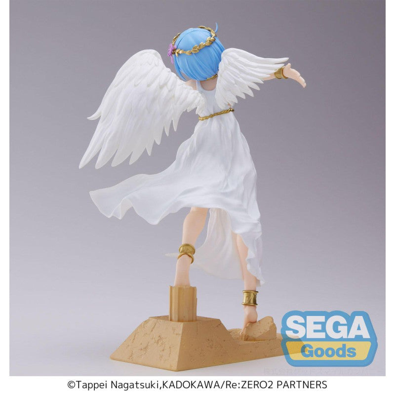 Re Zero Starting Life In Another World - Figurine Rem Super Demon Angel Ver. Luminasta