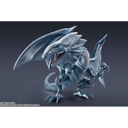 Yu-Gi-Oh ! Duel Monsters - Figurine Blue Eyes White Dragon S.H.MonsterArts